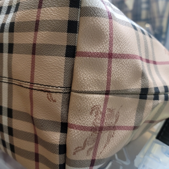 Burberry Haymarket Tote Bag - Picture 6 of 11